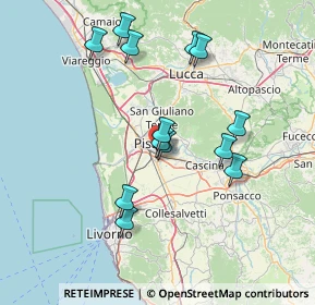 Mappa Via Emilia Bosso in Palazzi Trivelli, 56121 Pisa PI, Italia (14.19077)