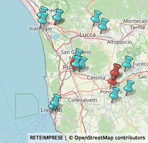 Mappa Via Emilia Bosso in Palazzi Trivelli, 56121 Pisa PI, Italia (17.56294)