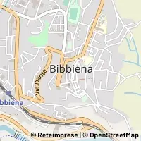 Mapa Bibbiena