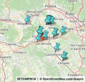 Mappa Via Candiano, 56028 San Miniato PI, Italia (11.27056)