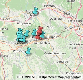 Mappa Via Candiano, 56028 San Miniato PI, Italia (13.822)