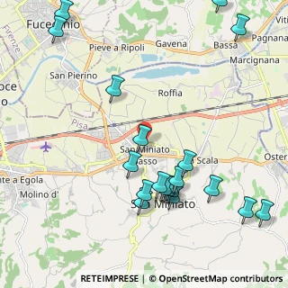 Mappa Via Candiano, 56028 San Miniato PI, Italia (2.69)