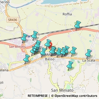 Mappa Via Candiano, 56028 San Miniato PI, Italia (0.8055)