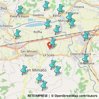 Mappa Via Trento, 56028 San Miniato PI, Italia (2.75313)