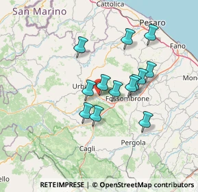 Mappa Via Don Bramante Ligi, 61029 Fermignano PU, Italia (11.52154)