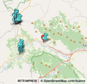 Mappa Via Don Bramante Ligi, 61029 Fermignano PU, Italia (5.615)