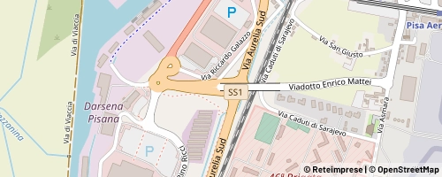 Mappa Pisa