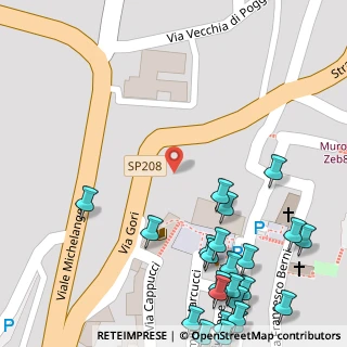 Mappa Piazza Tarlati, 52011 Bibbiena AR, Italia (0.09583)