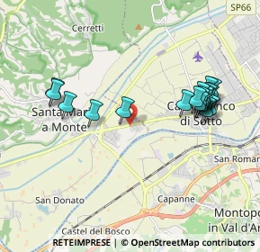 Mappa Via Prov.le, 56020 Santa Maria a Monte PI, Italia (2.0425)