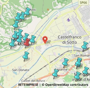 Mappa Via Prov.le, 56020 Santa Maria a Monte PI, Italia (2.976)