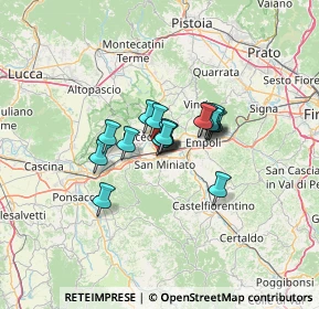 Mappa Via Roberto Ardigò, 56028 San Miniato PI, Italia (7.79176)