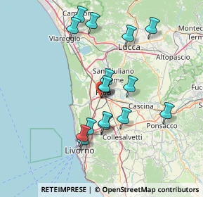 Mappa Via Caduti di Kindu, 56121 Pisa PI, Italia (13.78125)