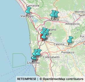 Mappa Via Caduti di Kindu, 56121 Pisa PI, Italia (13.44)