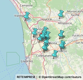 Mappa Via Fiorentina, 56125 Pisa PI, Italia (10.09188)