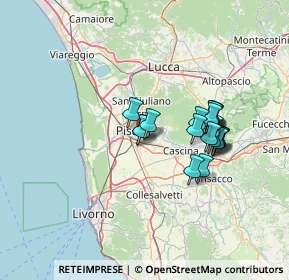 Mappa Via Fiorentina, 56125 Pisa PI, Italia (11.6865)