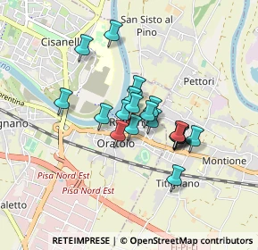 Mappa Via Fiorentina, 56125 Pisa PI, Italia (0.6295)