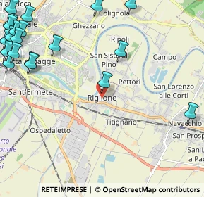 Mappa Via Fiorentina, 56125 Pisa PI, Italia (3.5245)