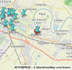 Mappa Via Fiorentina, 56125 Pisa PI, Italia (2.97231)