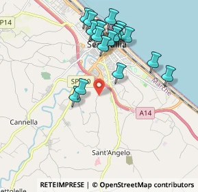 Mappa Str. del Giardino, 60019 Senigallia AN, Italia (2.0205)