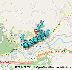 Mappa Via dei Castagni, 61034 Fossombrone PU, Italia (0.61)