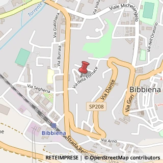 Mappa Via della Fornace, 147, 52011 Bibbiena, Arezzo (Toscana)