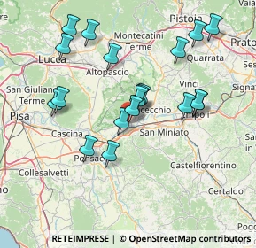Mappa Via Ugo Foscolo, 56022 Castelfranco di Sotto PI, Italia (14.83579)
