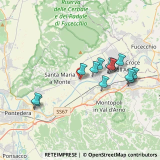 Mappa 105, 56020 Santa Maria A Monte PI, Italia (3.73231)