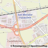 Karte San Miniato