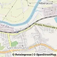 Map Montopoli in Val d'Arno