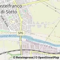 Map Castelfranco di Sotto