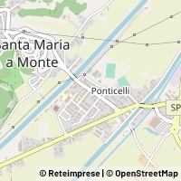 Karte Santa Maria a Monte
