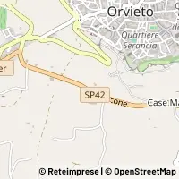 Karte Orvieto