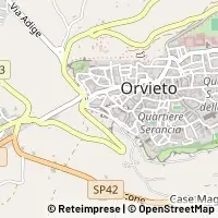 地図 Orvieto