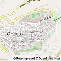 Kaart Orvieto