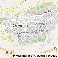 Karte Orvieto