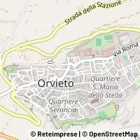 Mapa Orvieto