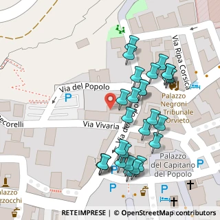 Mappa Via del Popolo, 05018 Orvieto TR, Italia (0.0663)