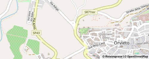 Mappa Orvieto