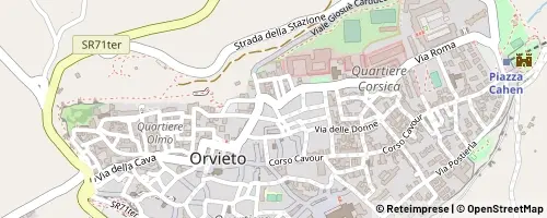 Mappa Orvieto