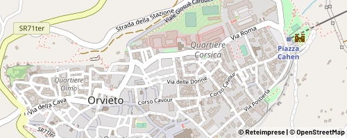 Mappa Orvieto