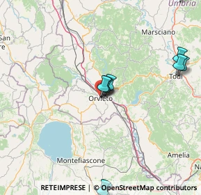 Mappa Via Pecorelli, 05018 Orvieto TR, Italia (21.685)