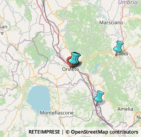Mappa Via Pecorelli, 05018 Orvieto TR, Italia (34.91308)