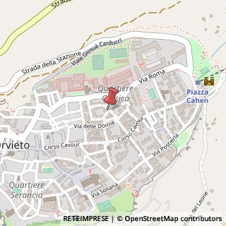 Mappa Via Angelo da Orvieto, 43, 05018 Orvieto, Terni (Umbria)