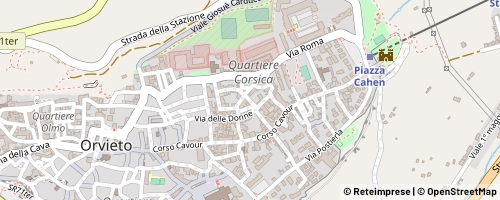 Mappa Orvieto