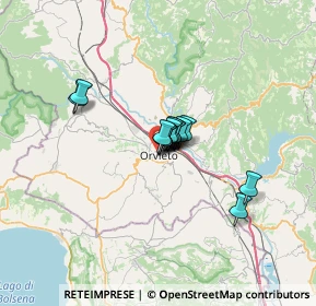 Mappa Vicolo Olmo, 05018 Orvieto TR, Italia (3.48429)