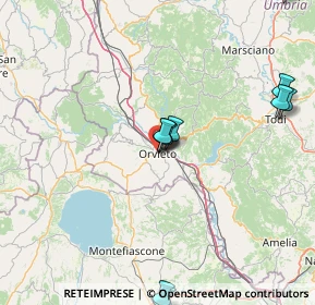 Mappa Vicolo Olmo, 05018 Orvieto TR, Italia (21.73833)
