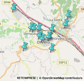 Mappa Vicolo Olmo, 05018 Orvieto TR, Italia (1.49308)