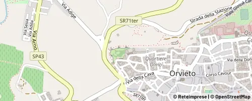 Mappa Orvieto