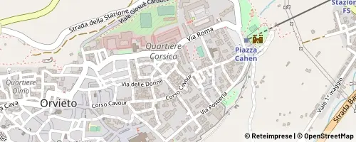 Mappa Orvieto