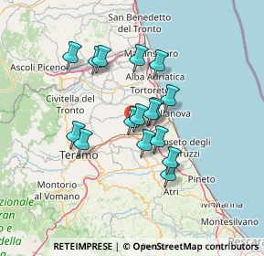 Mappa Contrada Selva Alta, 64023 Mosciano Sant'Angelo TE, Italia (11.2025)